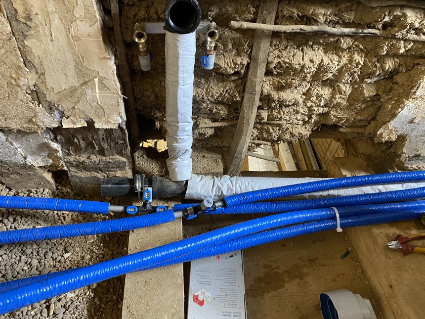 Rohbau mit Silent PP und FlowFit
